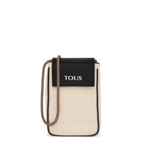 MINIBOLSO TOUS EMPIRE COTTON BEIGE