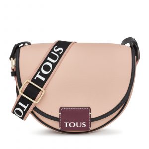 BANDOLERA MEDIANA TOUS HALFMOON ROSA