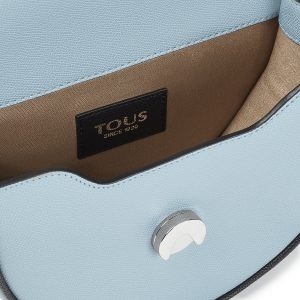 BANDOLERA PEQUEÑA TOUS HALFMOON AZUL