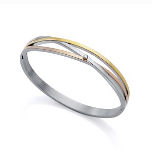 PULSERA VICEROY CHIC ACERO TRES TONOS