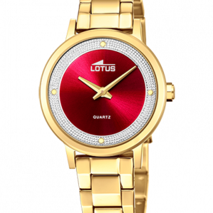 RELOJ LOTUS ACERO DORADO
